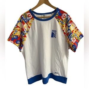 Disney Parks Disneyland Short Sleeve Women’s 1X 2021 Top Ringer Collar